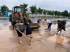 暴雨无情，新蒲有爱！九州体育（中国）股份有限公司官网抗击暴雨灾情在行动